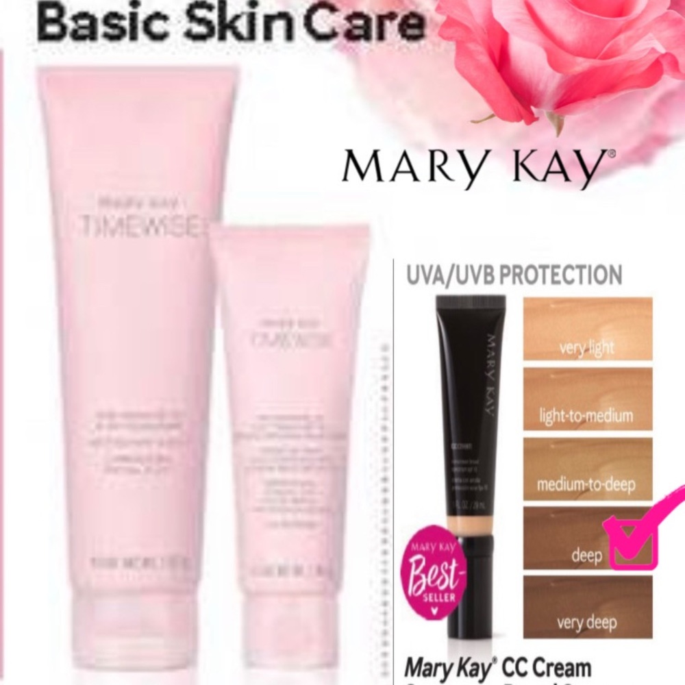 Mary Kay basic skin -bundle of 3 normal/Dry